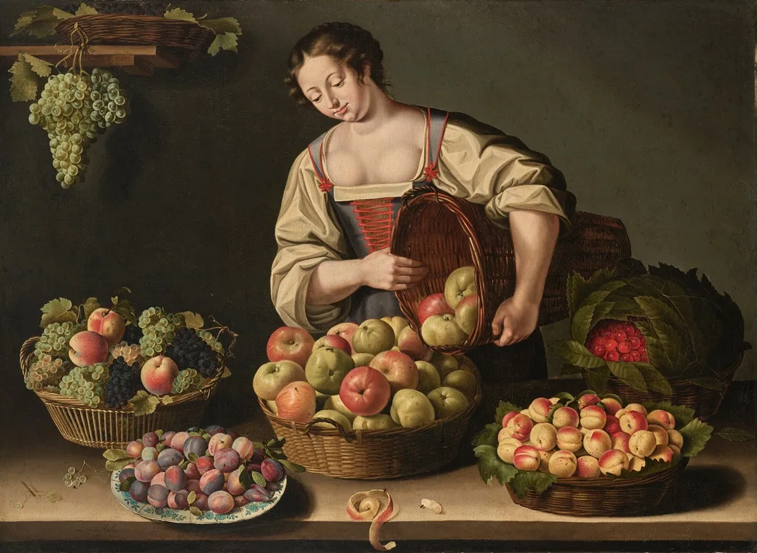 The Fruit Seller 6 Wall Art by Louyse Moillon - High-Resolution Digital Print