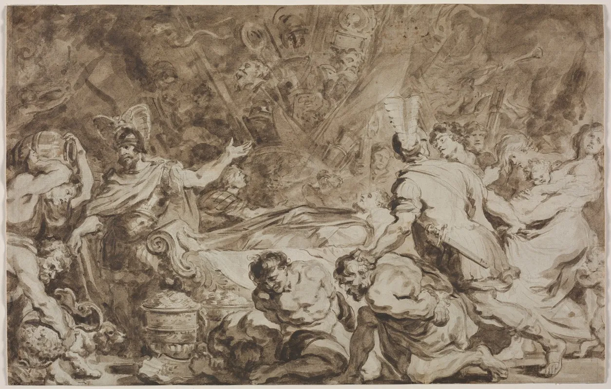 The Funeral Of Decius Mus