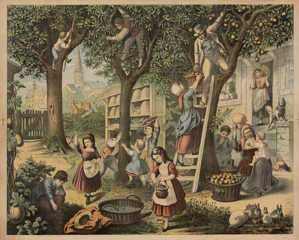The Garden 8 Wall Art by Fritz Sonderland - High-Resolution Digital Print