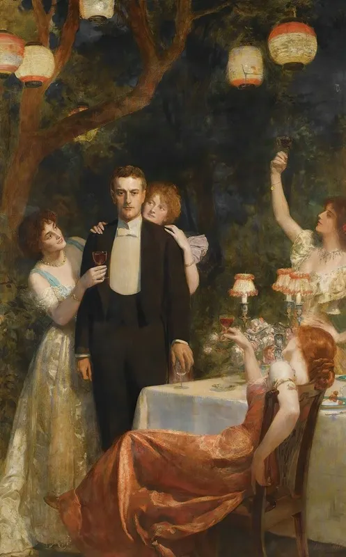 The Garden Of Armida Wall Art by John Collier - High-Resolution Digital Print