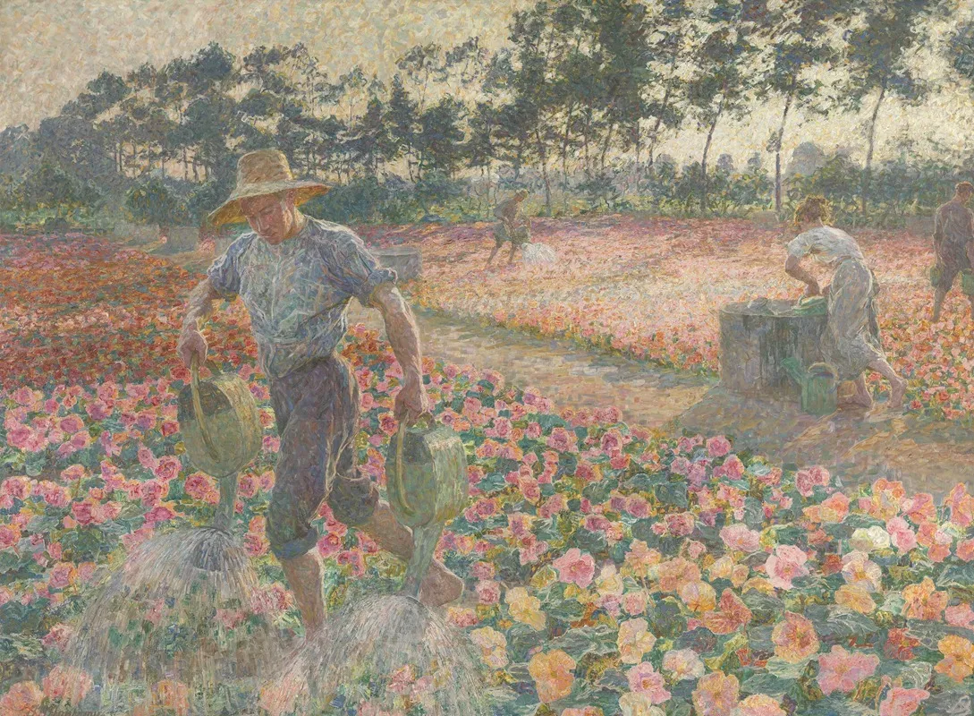 The Gardener 6 Wall Art by Jenny Montigny - High-Resolution Digital Print