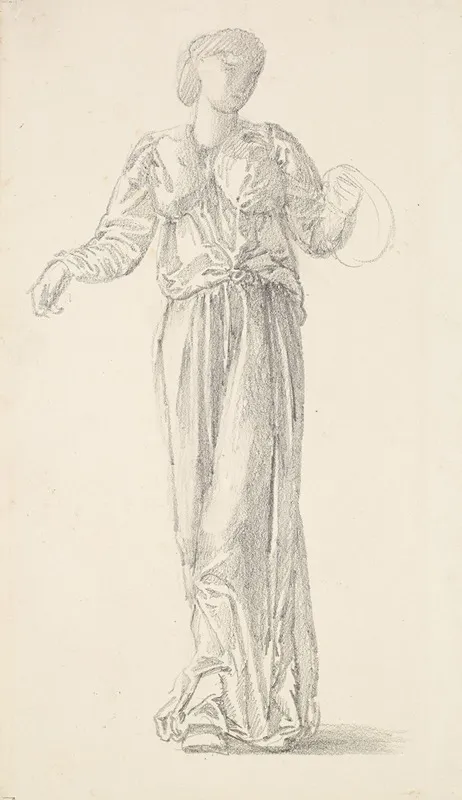 The Garland Weavers Drapery Study 3