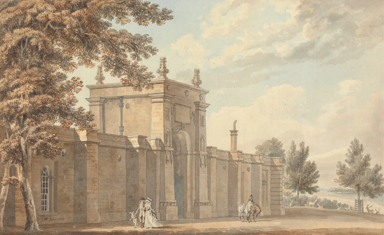 The Gate At Blenheim