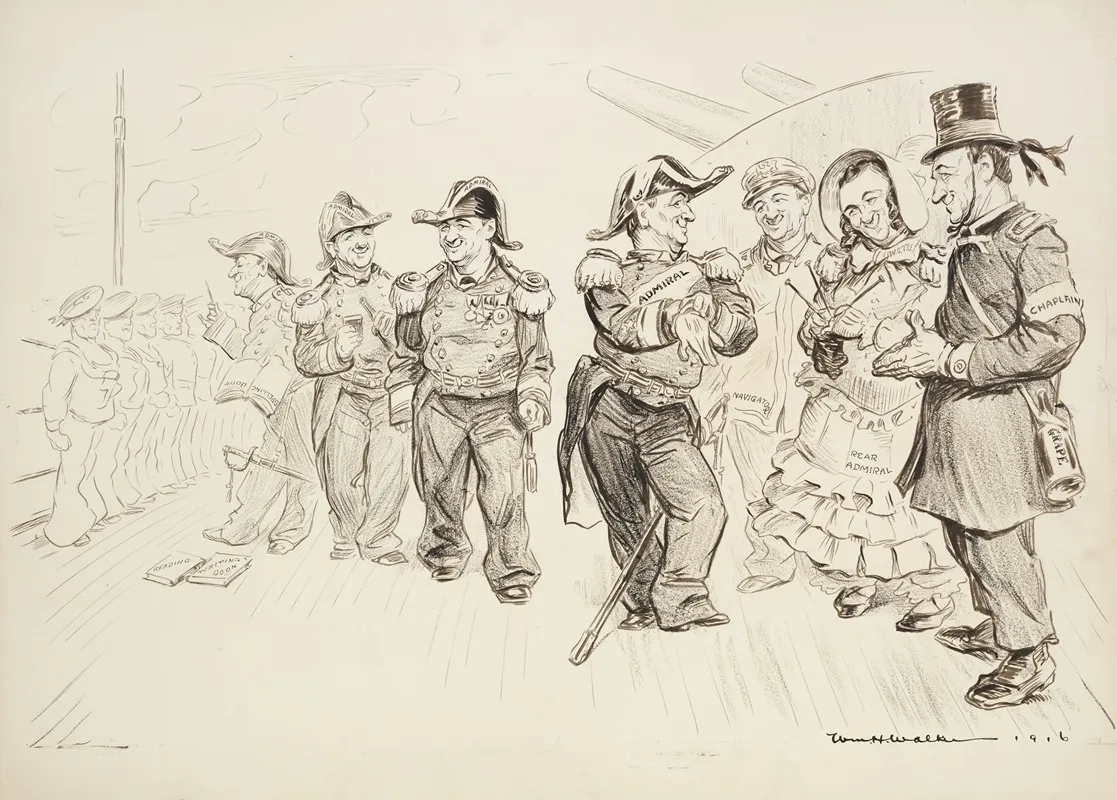 The General Staff Of The U S Navy According To Josephus