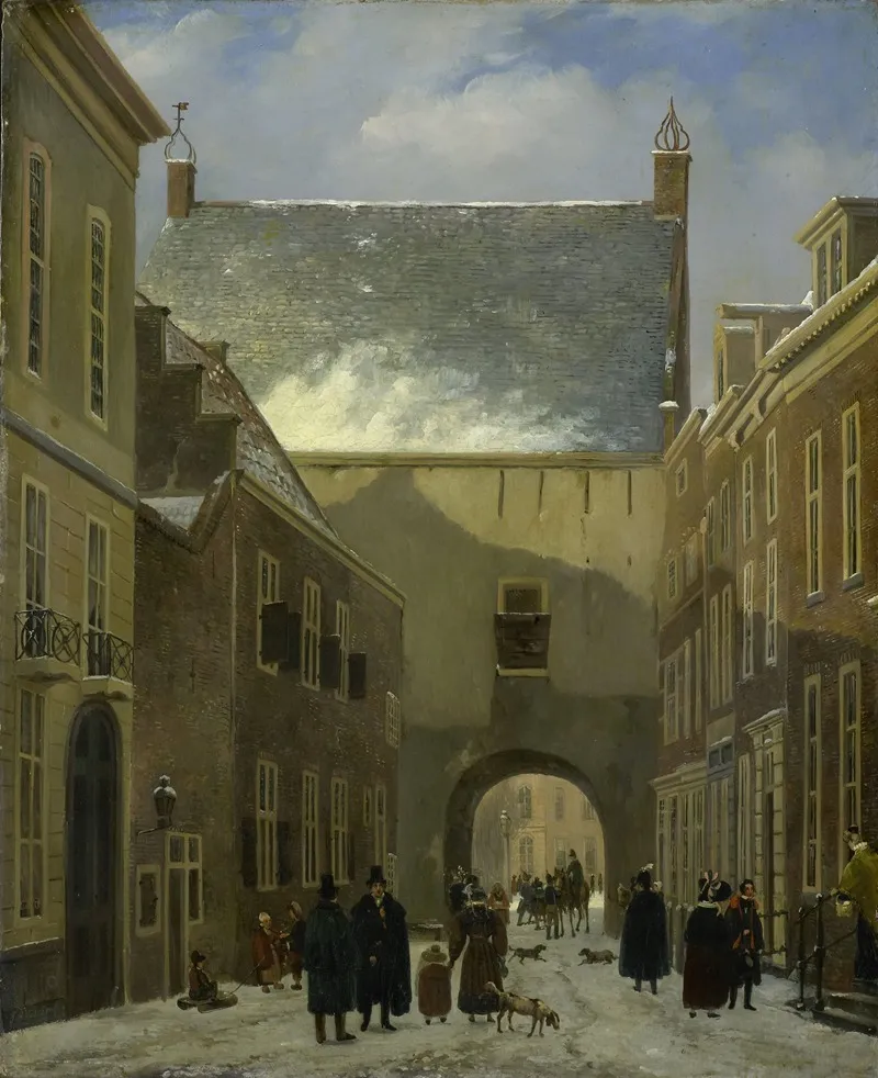 The Gevangenpoort The Hague Wall Art by Johannes Adrianus van der Drift - High-Resolution Digital Print