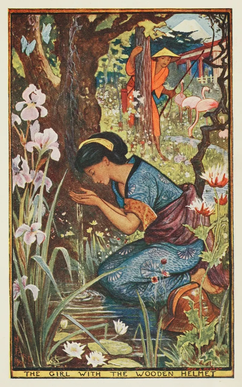 The Girl With The Wooden Helmet
