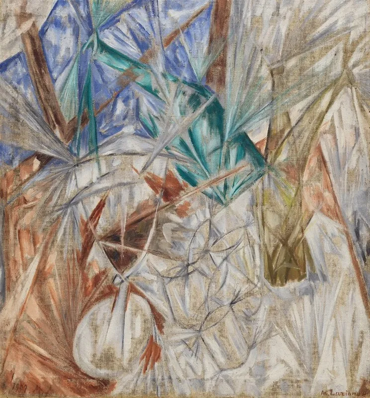 The Glass Wall Art by Mikhail Larionov - High-Resolution Digital Print