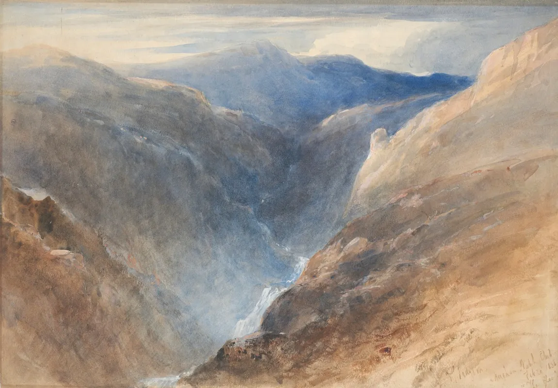 The Glen 2 Wall Art by Henry Clark Pidgeon - High-Resolution Digital Print