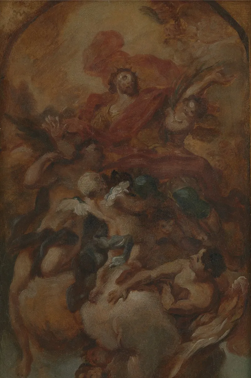 The Glorification Of St Oswald Wall Art by Antonio Balestra - High-Resolution Digital Print