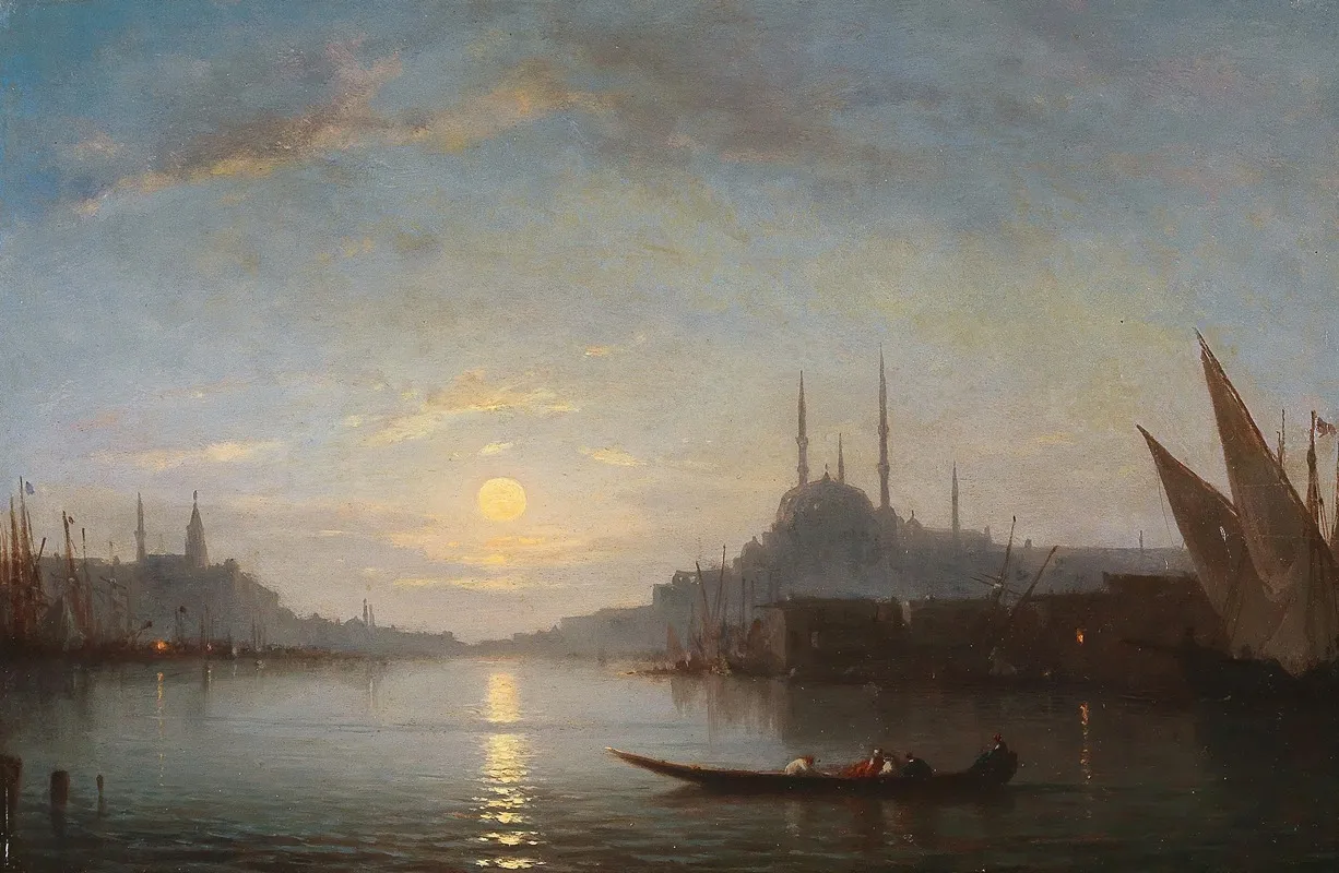 The Golden Horn With The Suleymaniye Mosque