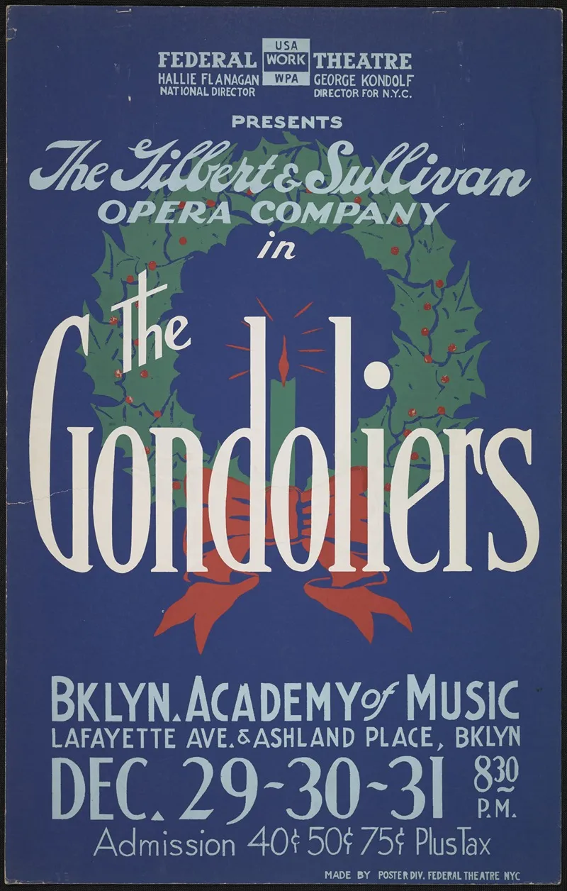 The Gondoliers 2 Wall Art by Anonymous - High-Resolution Digital Print