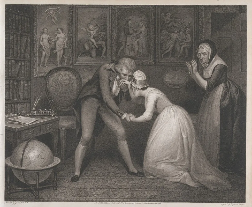 The Good Girl Receives The Honourable Addresses Of Her Master