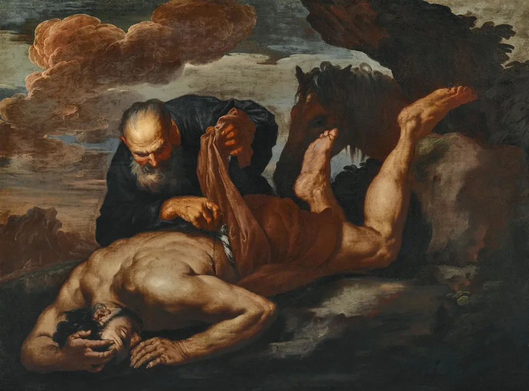 The Good Samaritan 21 Wall Art by Antonio Zanchi - High-Resolution Digital Print