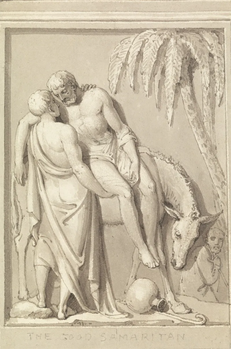 The Good Samaritan 31 Wall Art by Sir Richard Westmacott - High-Resolution Digital Print