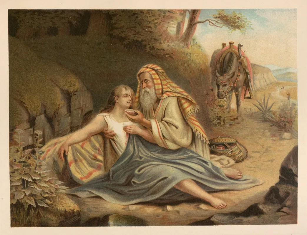 The Good Samaritan 42 Wall Art by Jan Ladislaw Sýkora - High-Resolution Digital Print