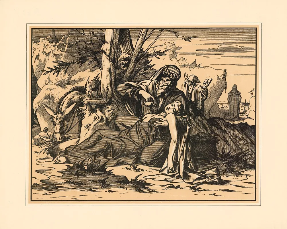The Good Samaritan 44 Wall Art by Aschendorff - High-Resolution Digital Print