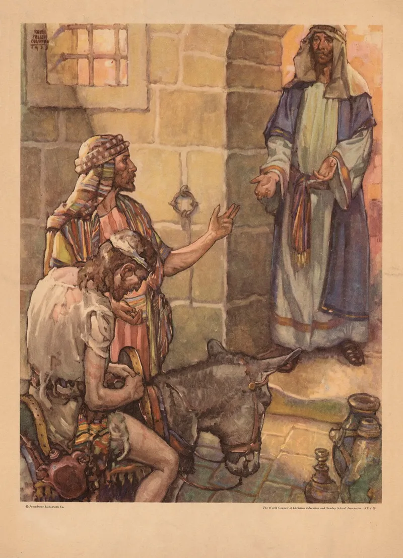 The Good Samaritan 46 Wall Art by Gebhard Fugel - High-Resolution Digital Print