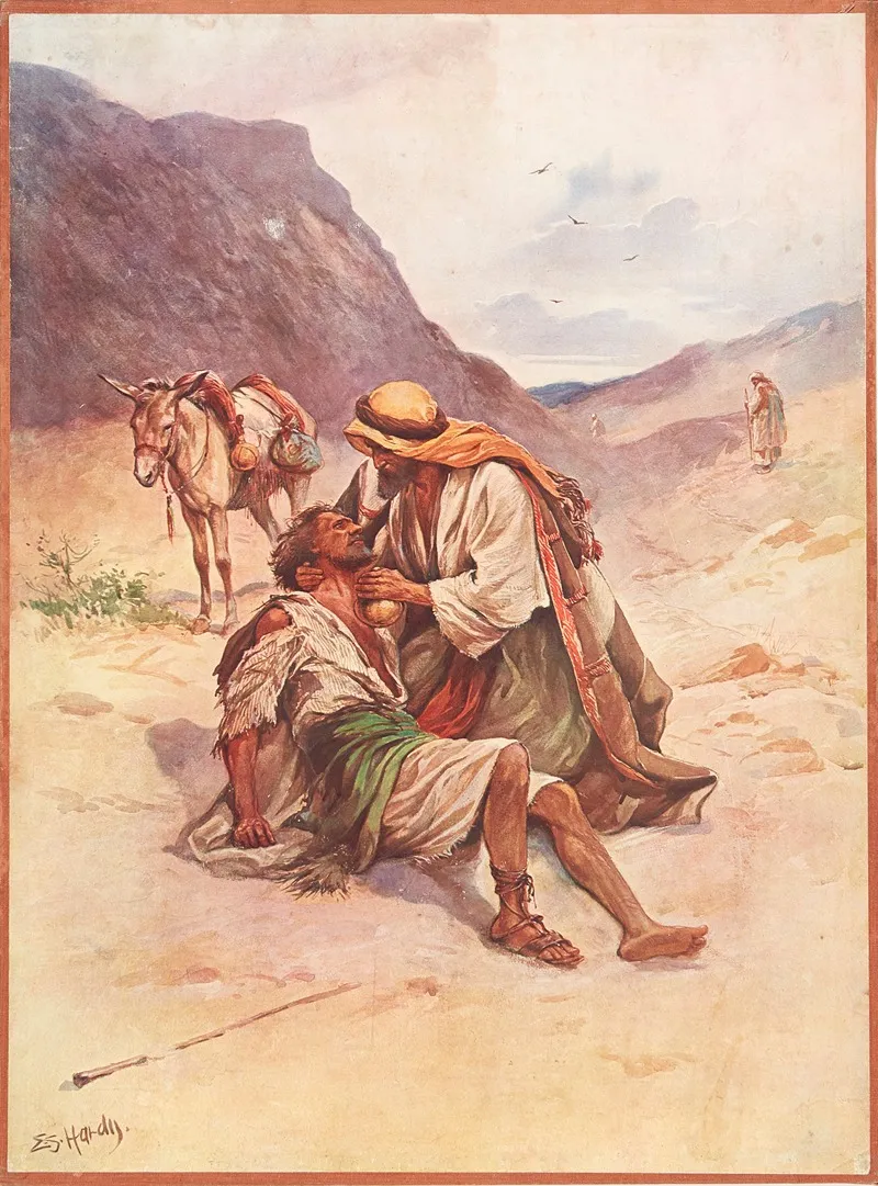 The Good Samaritan 48 Wall Art by Evelyn Stuart Hardy - High-Resolution Digital Print