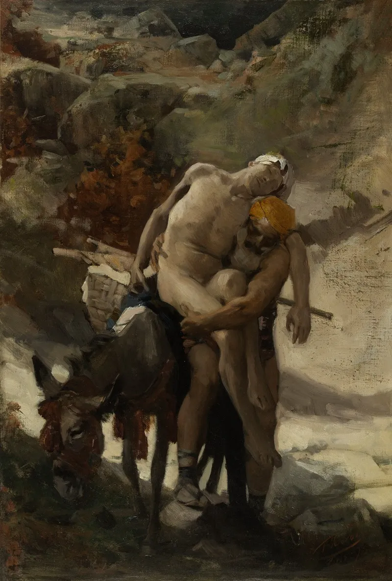 The Good Samaritan Sketch