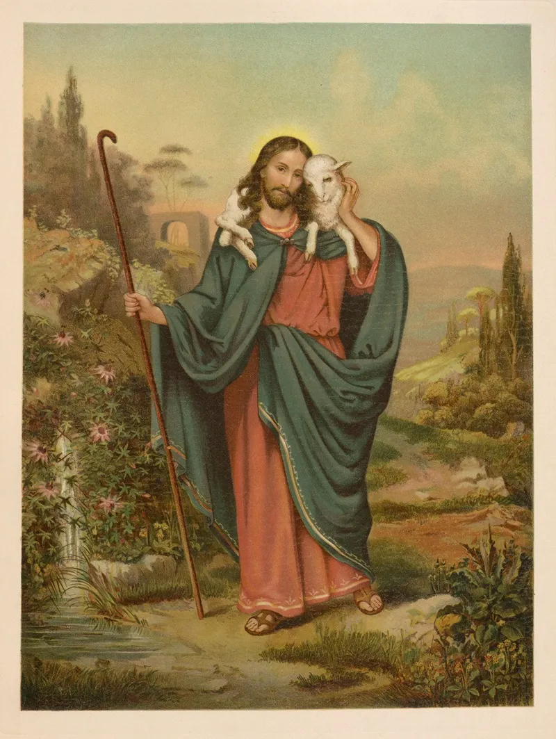 The Good Shepherd 11 Wall Art by Jan Ladislaw Sýkora - High-Resolution Digital Print