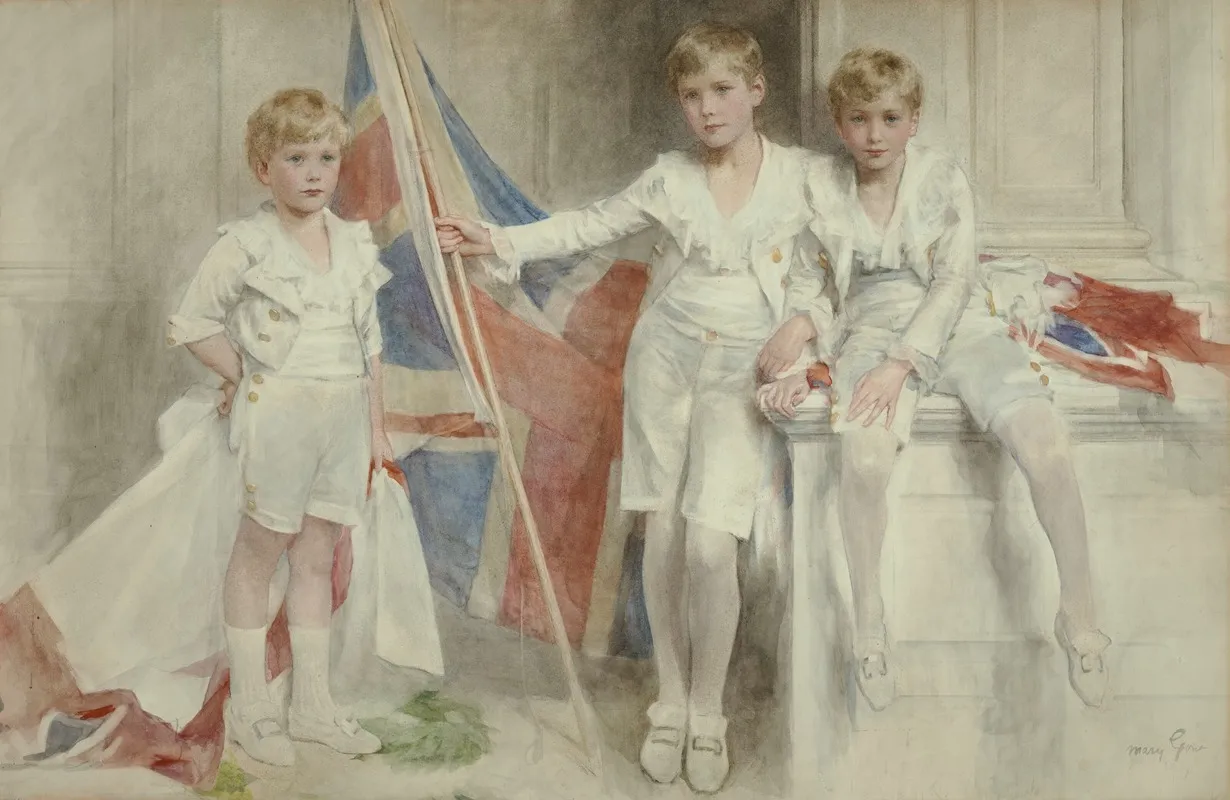 The Gow Brothers Wall Art by Mary Louisa Gow - High-Resolution Digital Print