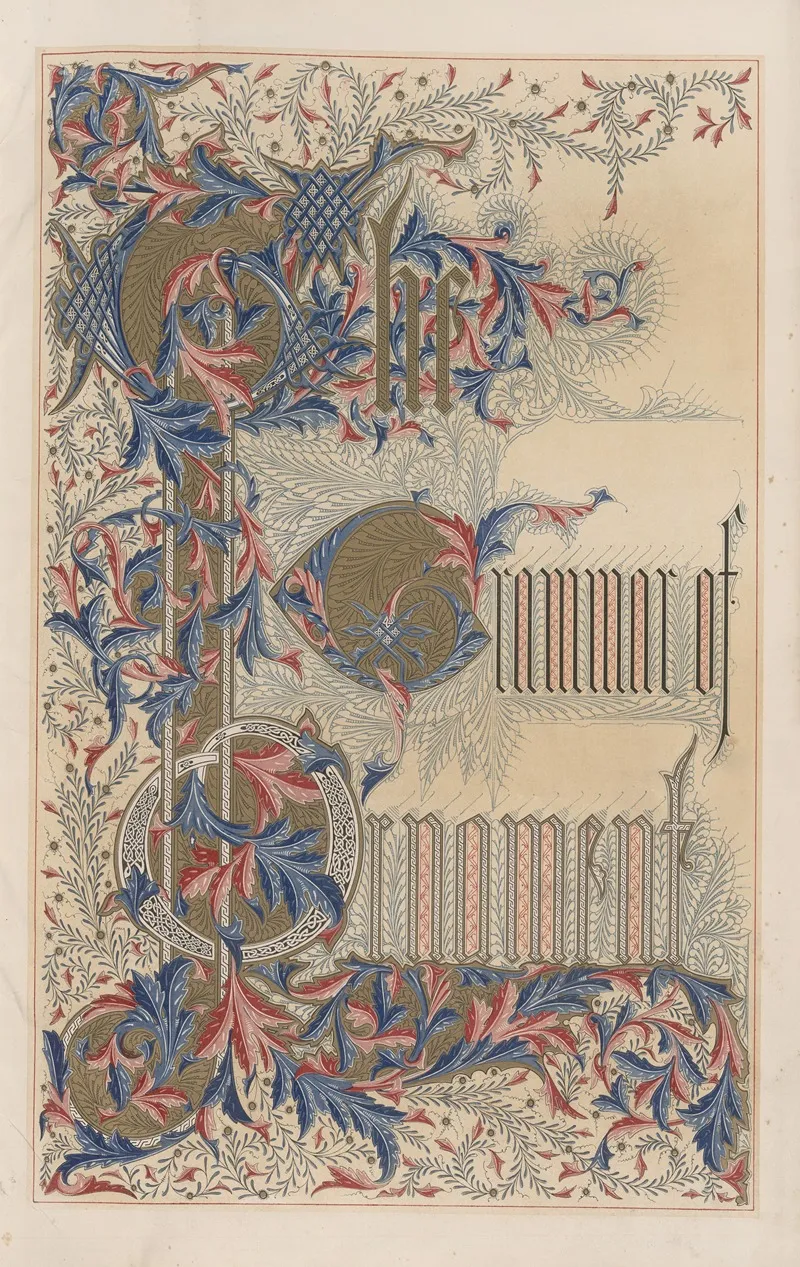 The Grammar Of Ornament Title Page
