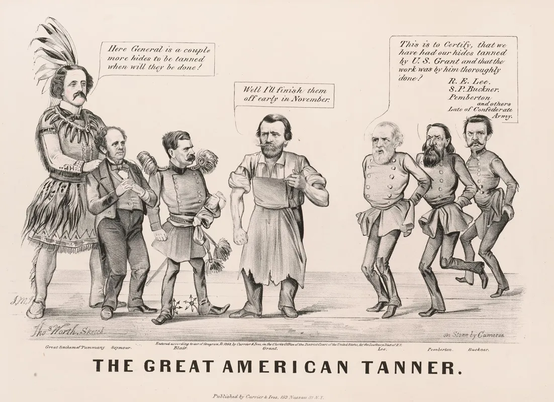 The Great American Tanner Wall Art by John Cameron - High-Resolution Digital Print