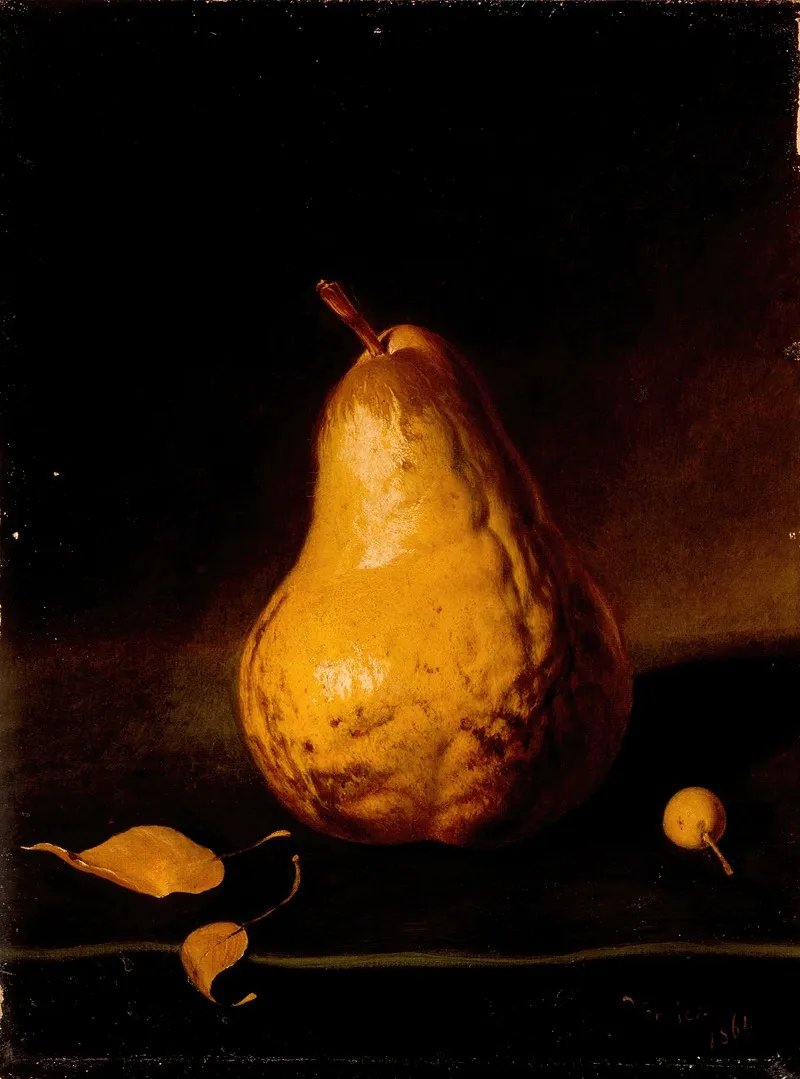 The Great California Pear Wall Art by Wesley Vernier - High-Resolution Digital Print