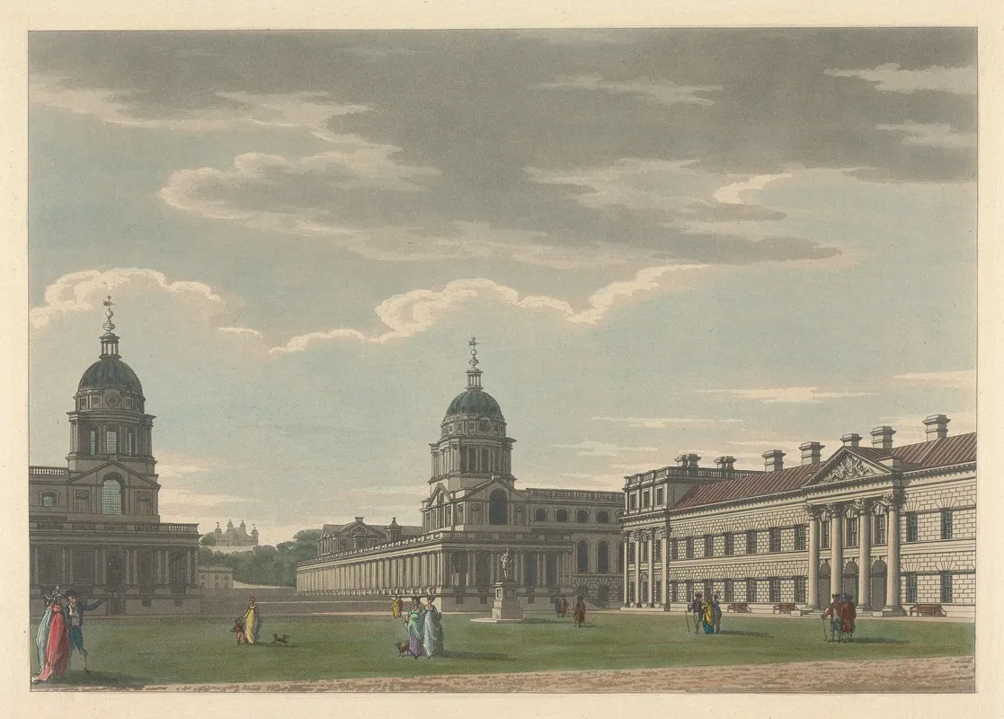 The Great Court Of Greenwich Hospital