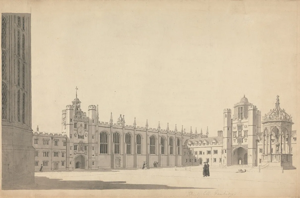 The Great Court Trinity College Cambridge