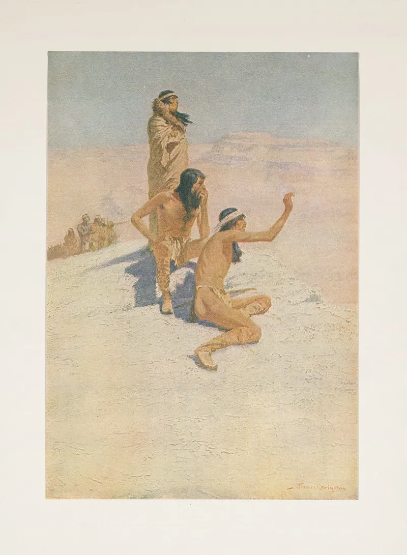 The Great Explorers I Cabeca De Vaca In The Desert
