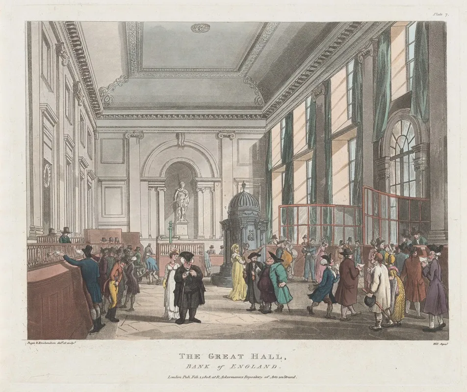The Great Hall Bank Of England