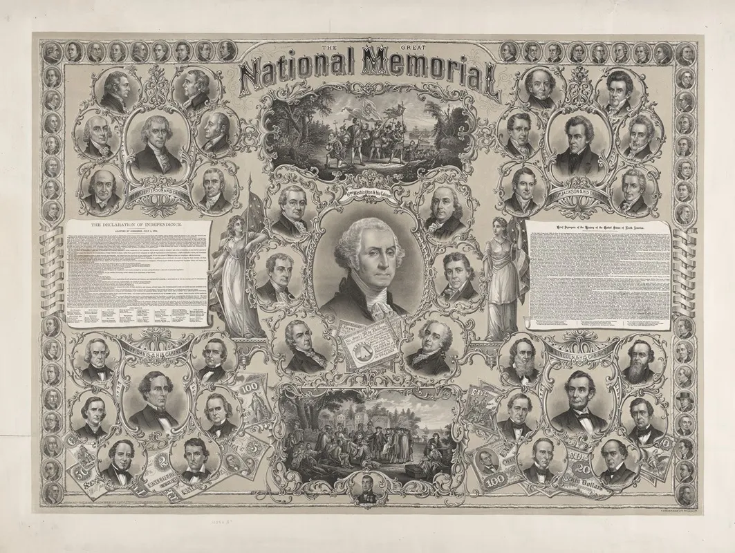 The Great National Memorial Wall Art by Christian Inger - High-Resolution Digital Print