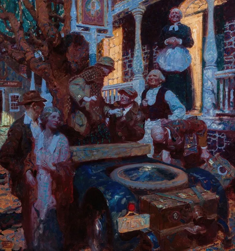 The Great Things Of Life Travel Wall Art by Dean Cornwell - High-Resolution Digital Print
