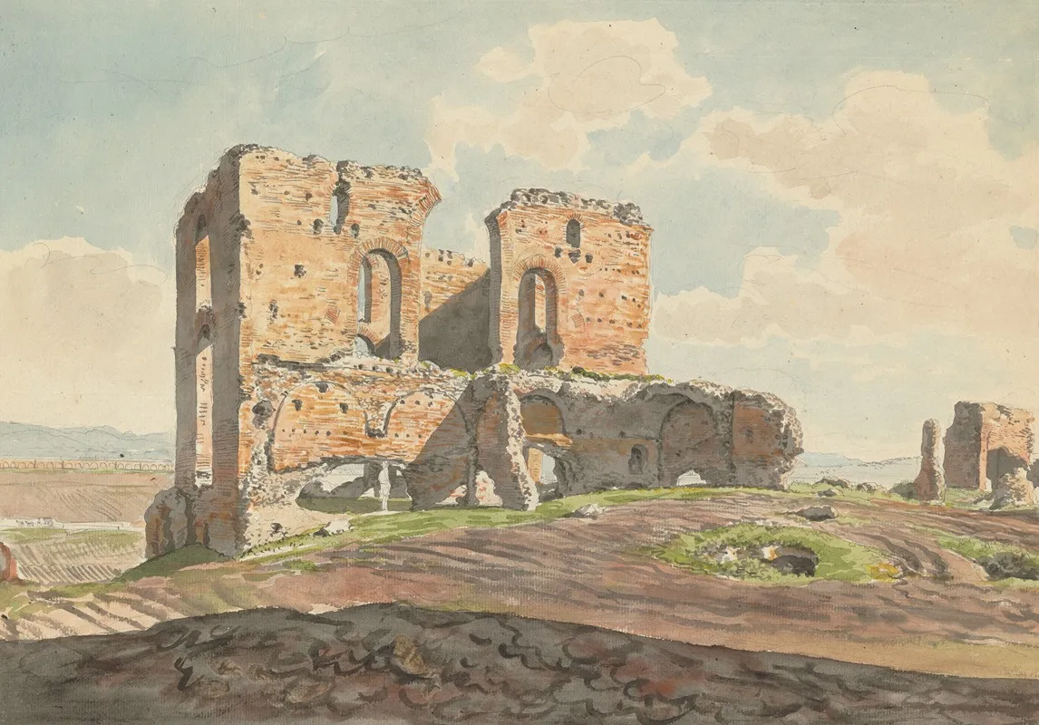 The Great Villa Of The Quintilii On The Appian Way