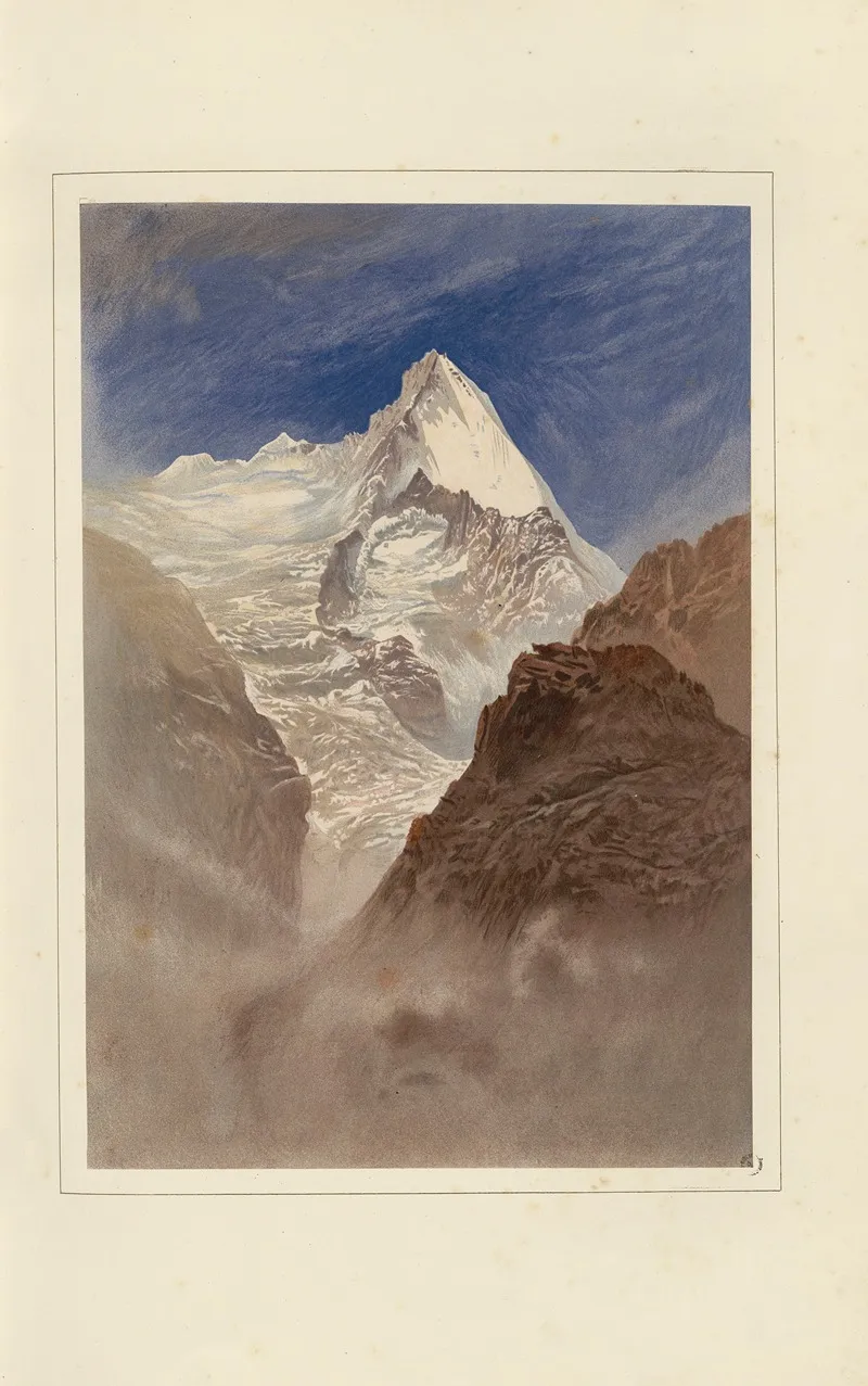 The Grivola From Near The Col Darboli
