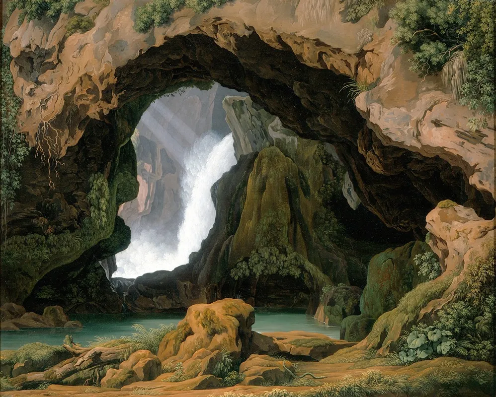 The Grotto Of Neptune In Tivoli