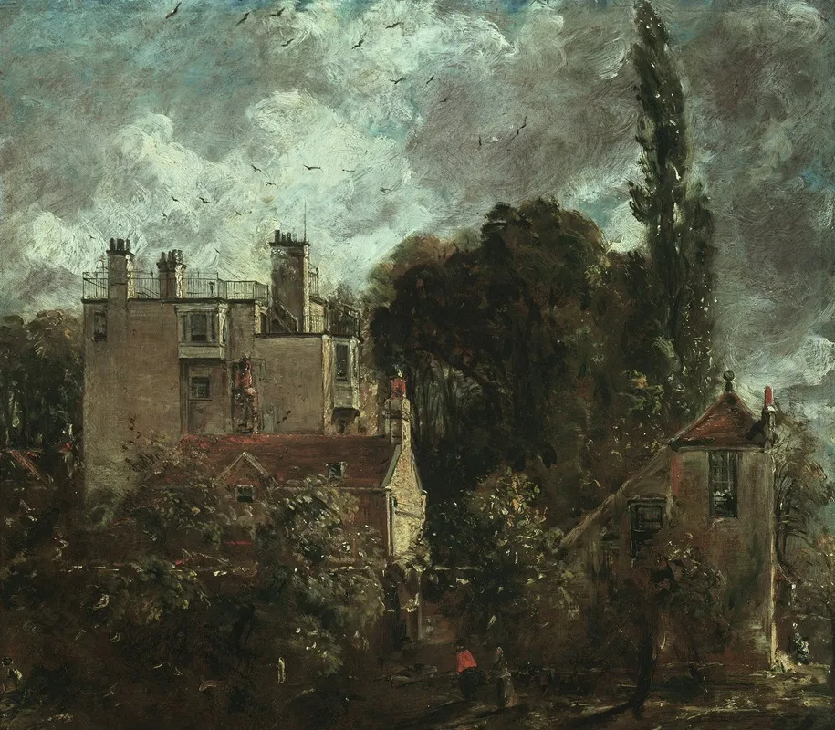 The Grove Or The Admirals House In Hampstead Wall Art by John Constable - High-Resolution Digital Print