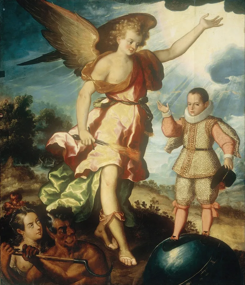 The Guardian Angel 2 Wall Art by Luis Juárez - High-Resolution Digital Print