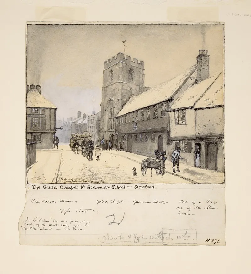 The Guild Chapel And Grammar School Stratford
