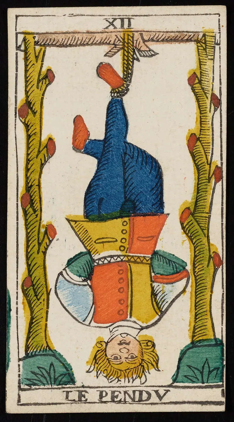 The Hanged Man 2 Wall Art by Claude Burdel - High-Resolution Digital Print