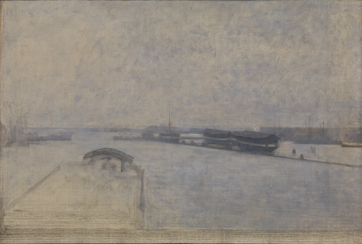 The Harbour Of Copenhagen Seen From Kvaesthusgade
