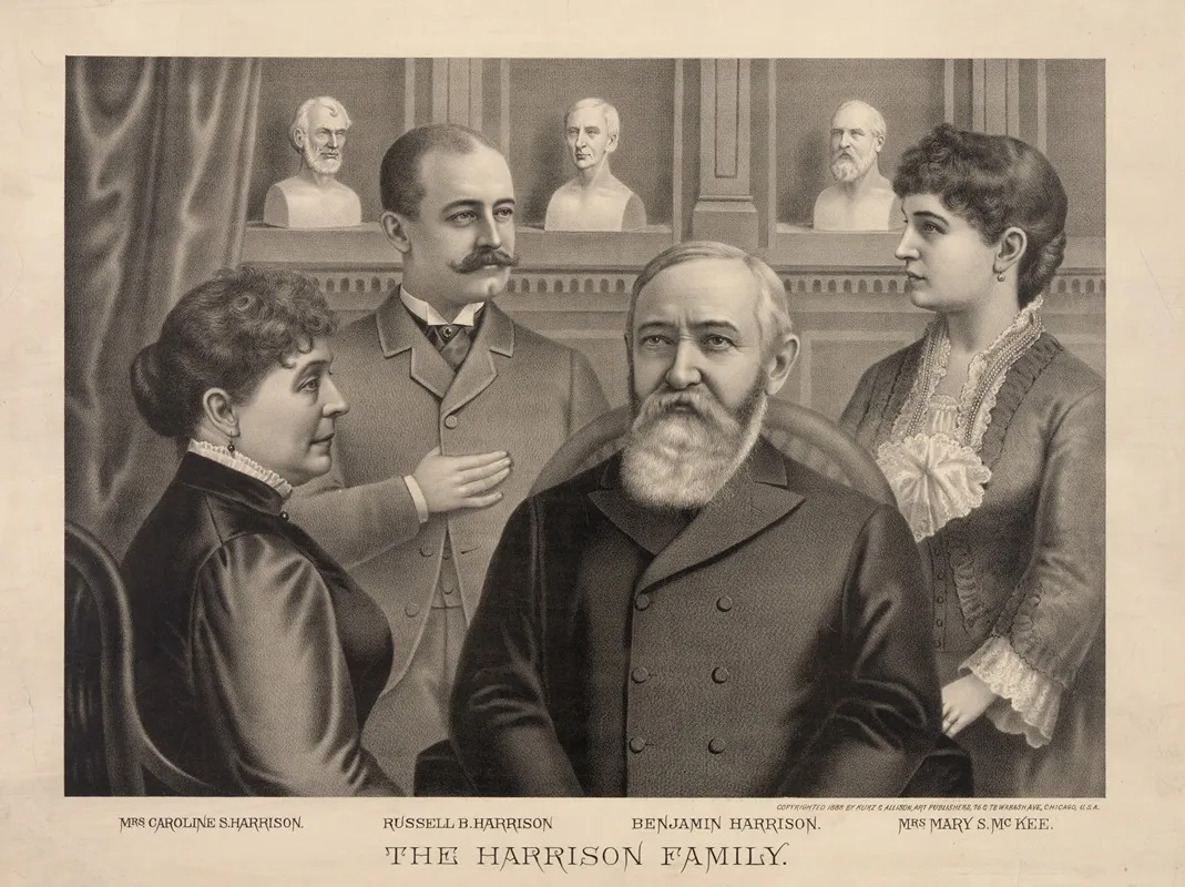 The Harrison Family Wall Art by Kurz & Allison - High-Resolution Digital Print