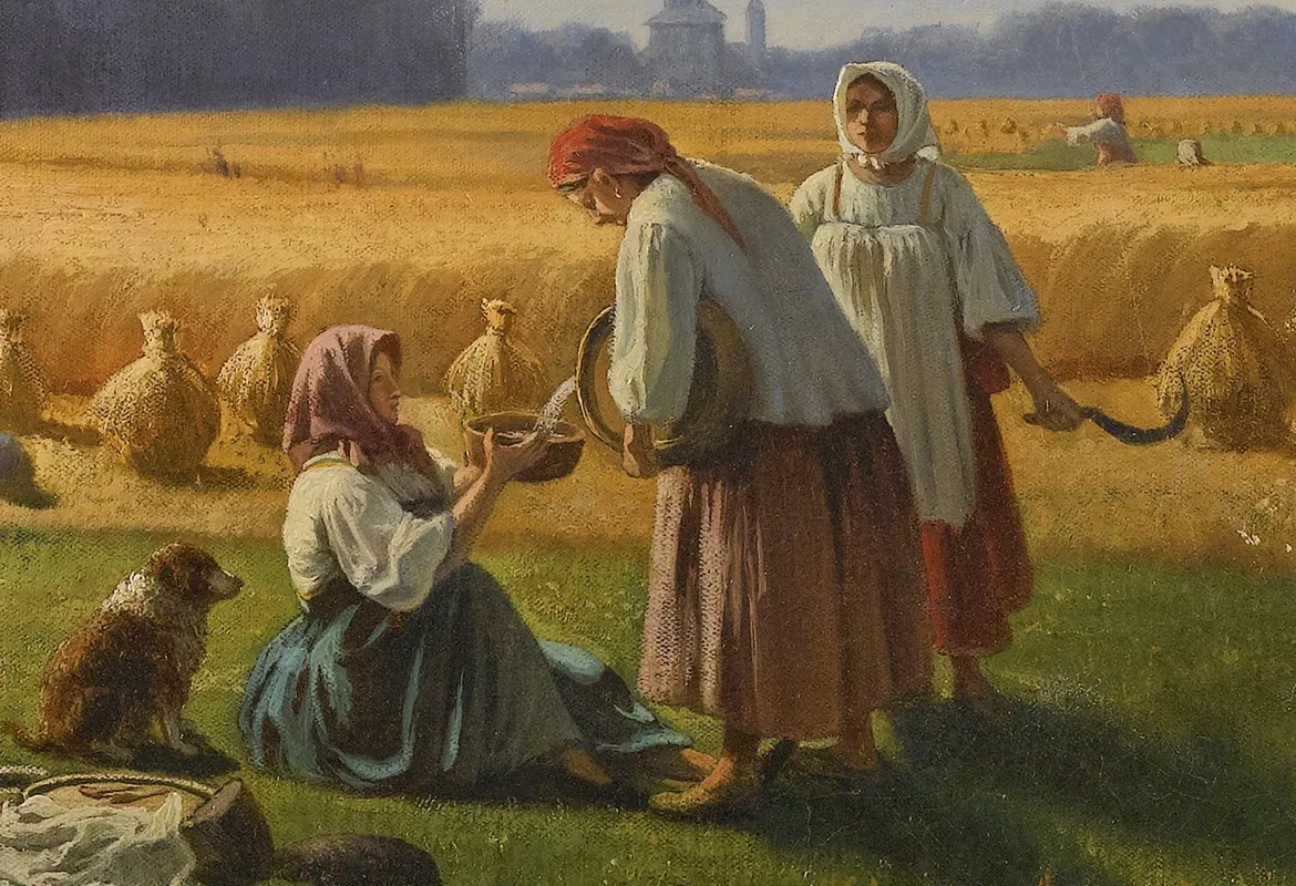 The Harvest 8 Wall Art by Valerian Konstantinovich Kamenev - High-Resolution Digital Print