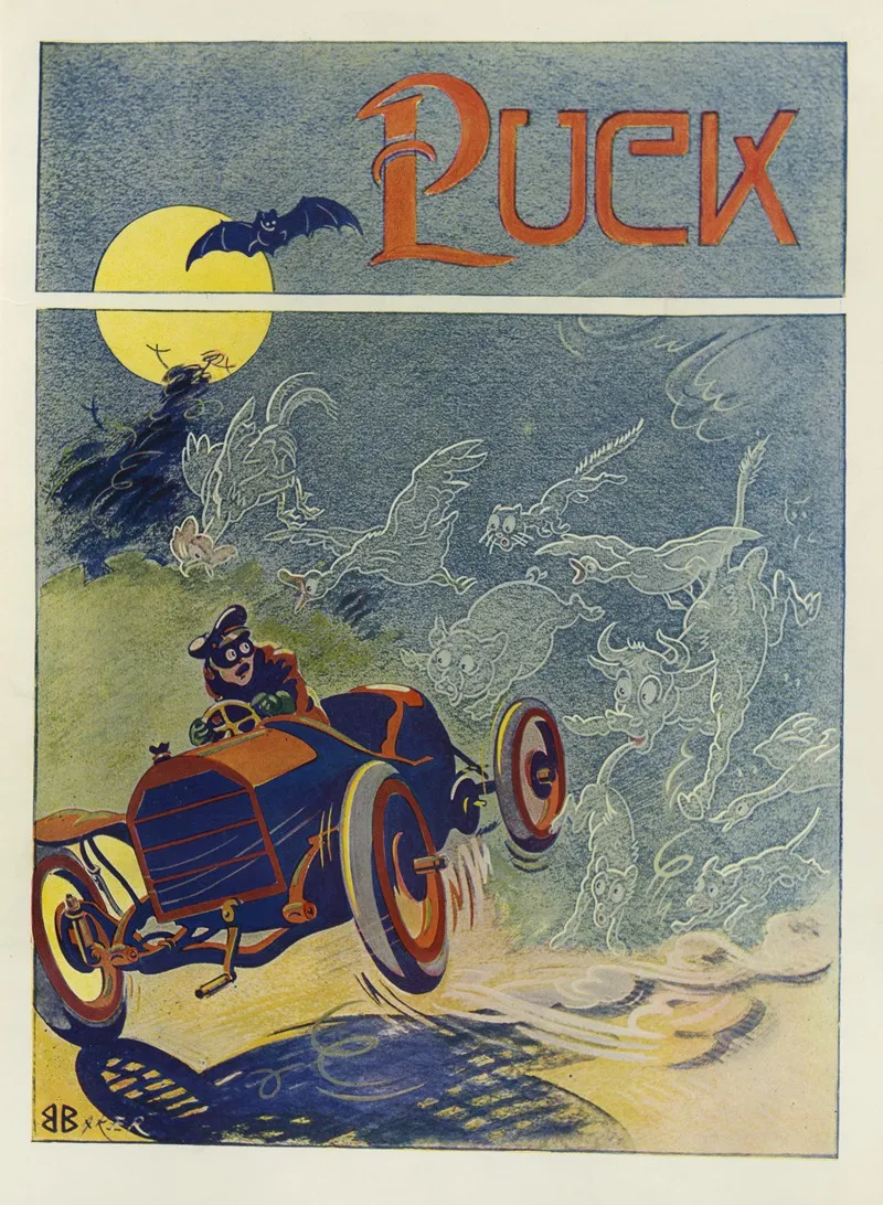 The Haunted Auto Wall Art by Bryant Baker - High-Resolution Digital Print