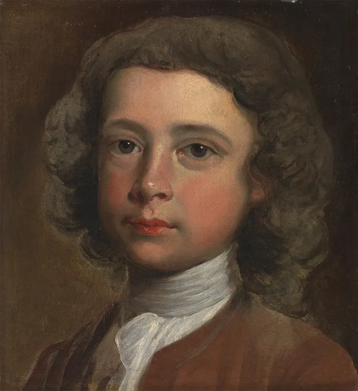 The Head Of A Young Boy Wall Art by Joseph Highmore - High-Resolution Digital Print