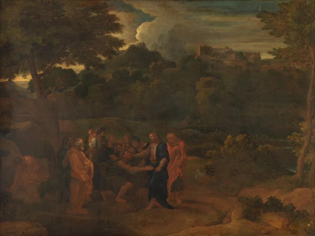 The Healing Of The Two Blind Men At Jericho