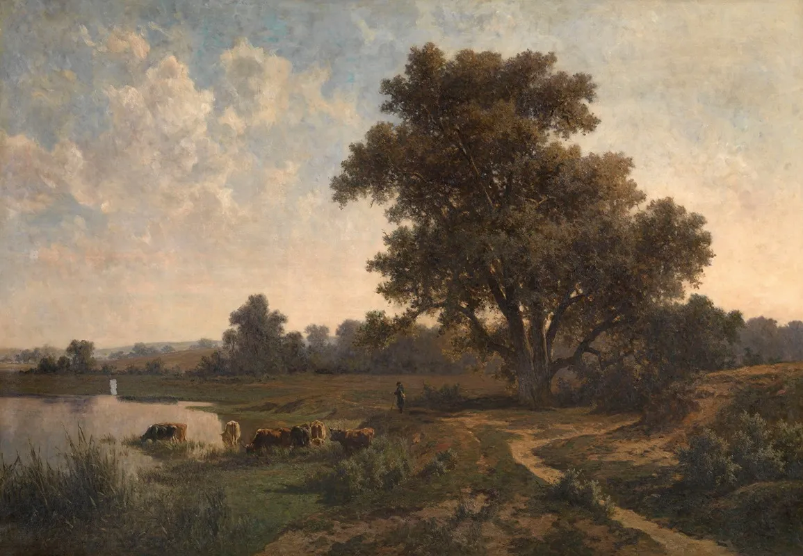 The Heath Near Oosterbeek Gueldre