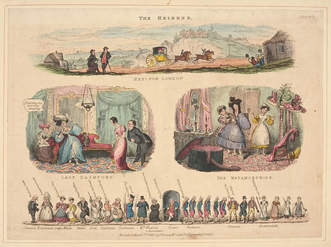 The Heiress 3 Wall Art by Robert Seymour - High-Resolution Digital Print