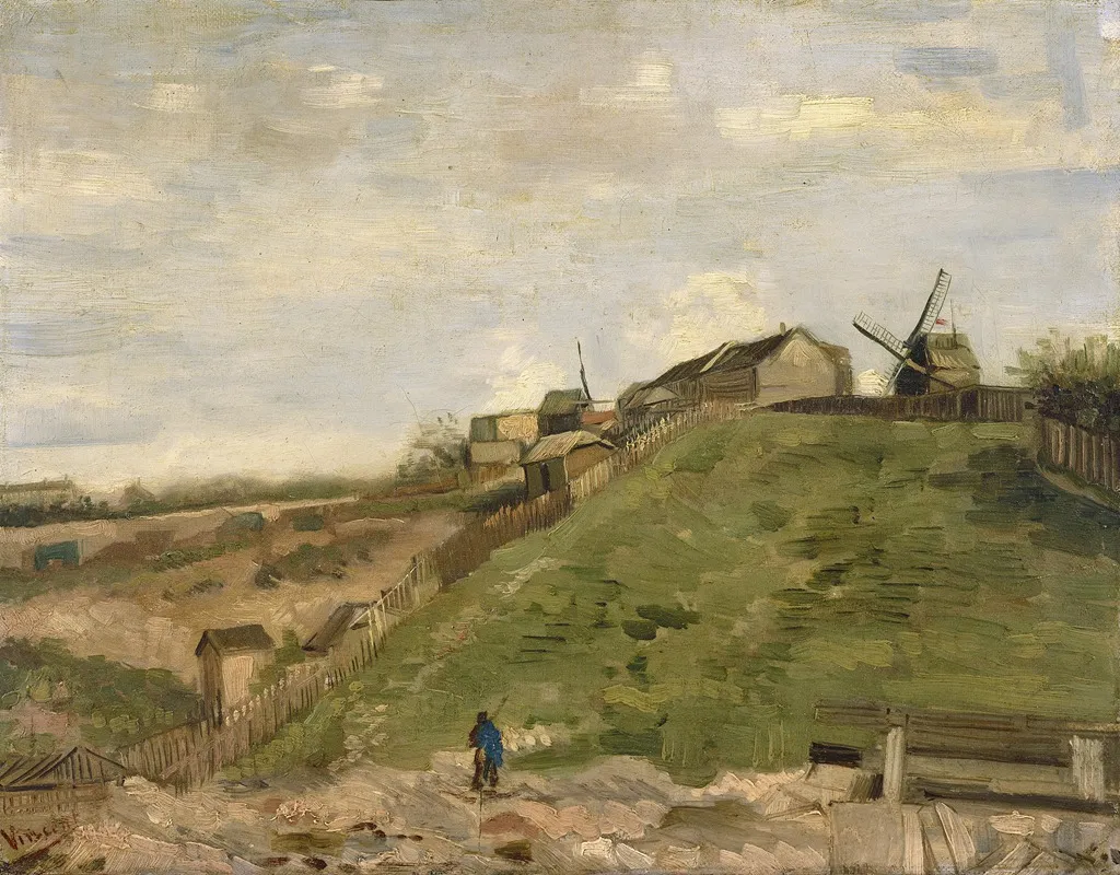 The Hill Of Montmartre With Stone Quarry